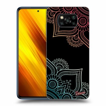 Hülle für Xiaomi Poco X3 - Flowers pattern