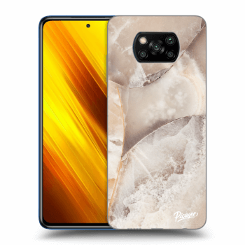 Hülle für Xiaomi Poco X3 - Cream marble