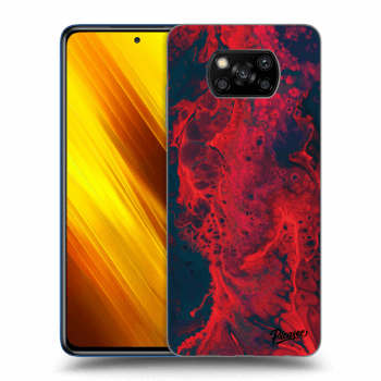 Hülle für Xiaomi Poco X3 - Organic red