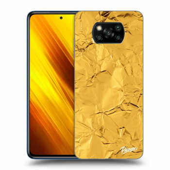 Hülle für Xiaomi Poco X3 - Gold