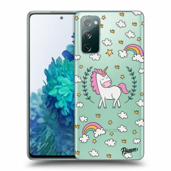 Picasee Samsung Galaxy S20 FE Hülle - Transparentes Silikon - Unicorn star heaven