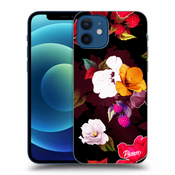Picasee ULTIMATE CASE für Apple iPhone 12 - Flowers and Berries