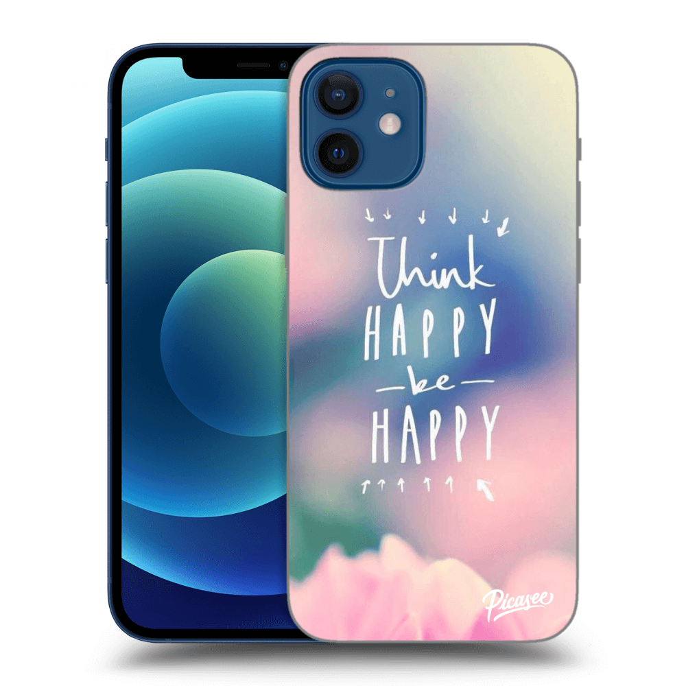 Picasee ULTIMATE CASE für Apple iPhone 12 - Think happy be happy