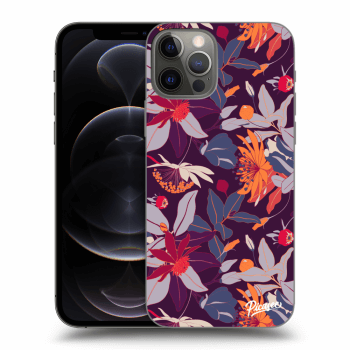 Hülle für Apple iPhone 12 Pro - Purple Leaf