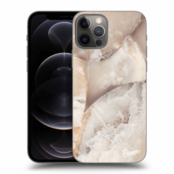Hülle für Apple iPhone 12 Pro - Cream marble