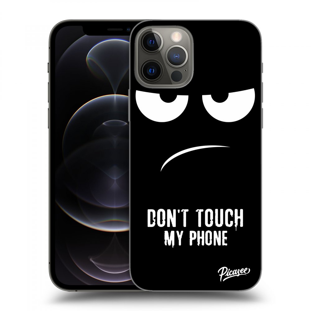 Picasee ULTIMATE CASE für Apple iPhone 12 Pro - Don't Touch My Phone