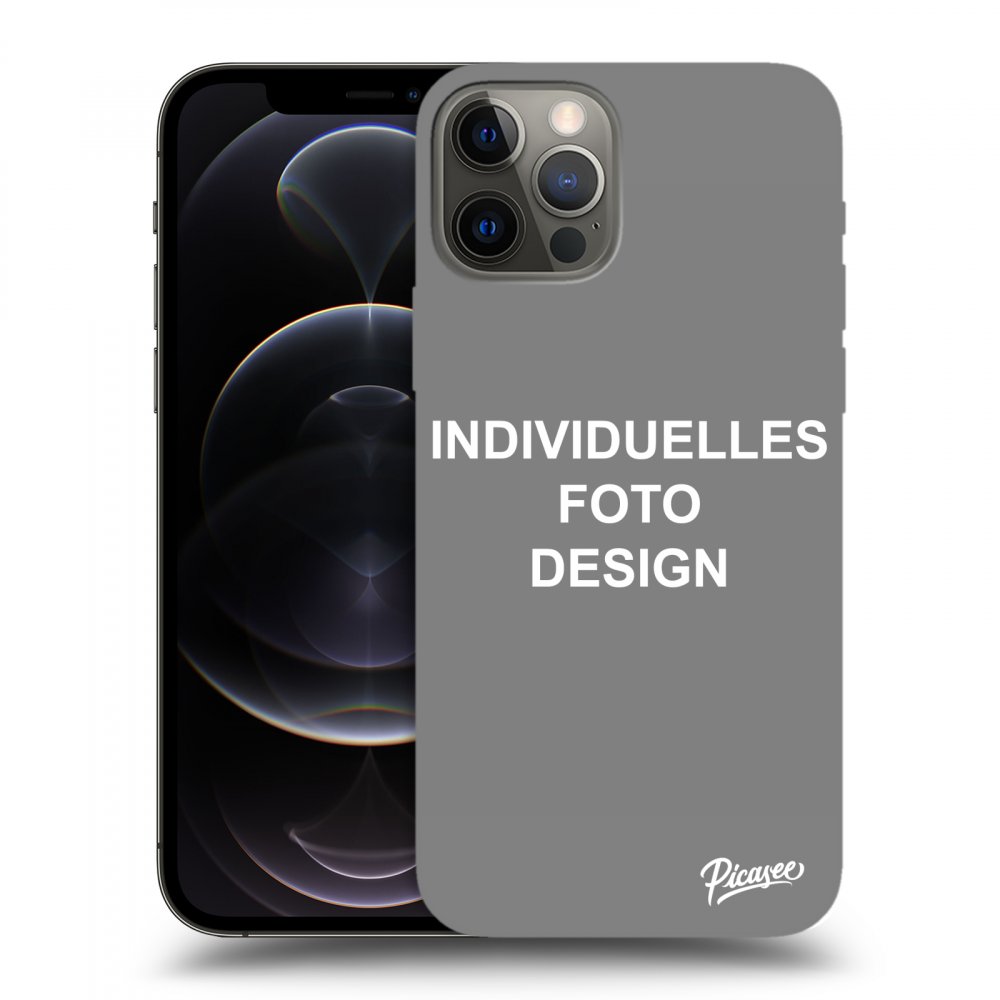 Picasee Apple iPhone 12 Pro Hülle - Transparentes Silikon - Individuelles Fotodesign