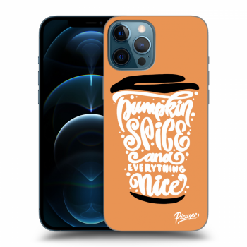Hülle für Apple iPhone 12 Pro Max - Pumpkin coffee