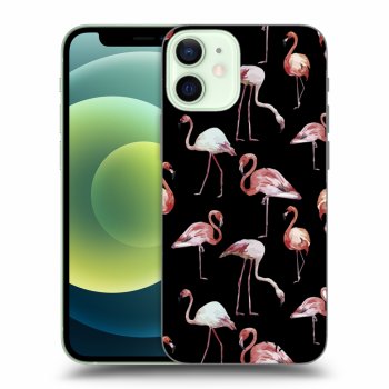 Picasee ULTIMATE CASE für Apple iPhone 12 mini - Flamingos