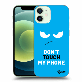 Hülle für Apple iPhone 12 mini - Angry Eyes - Blue