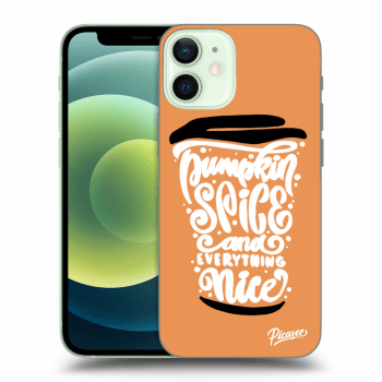 Hülle für Apple iPhone 12 mini - Pumpkin coffee