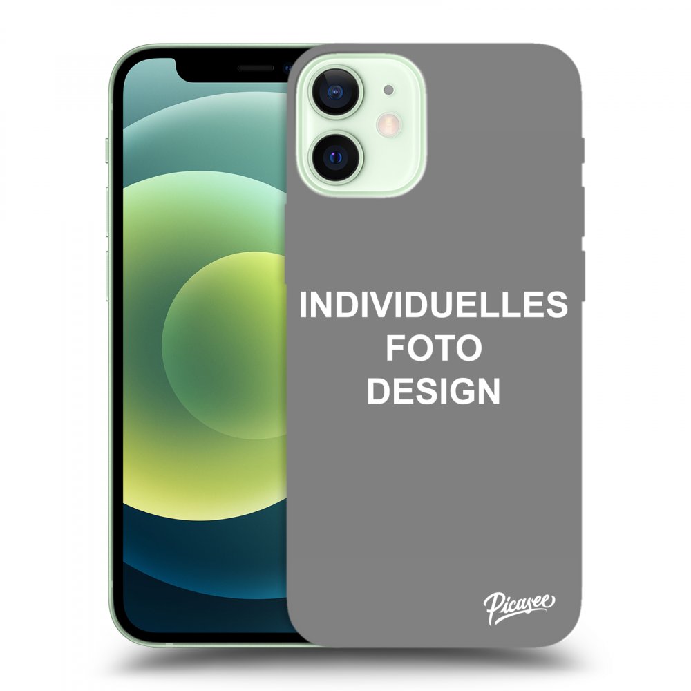Picasee Apple iPhone 12 mini Hülle - Transparentes Silikon - Individuelles Fotodesign