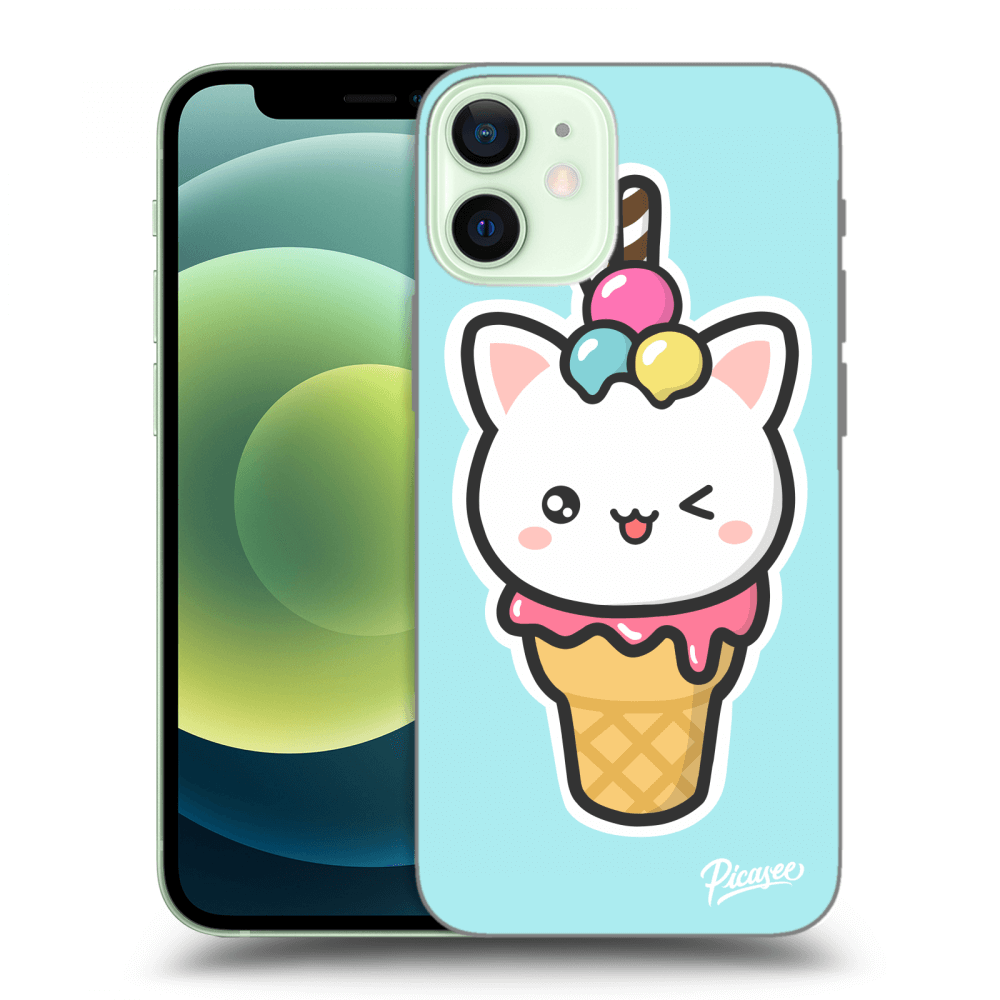 Picasee ULTIMATE CASE für Apple iPhone 12 mini - Ice Cream Cat