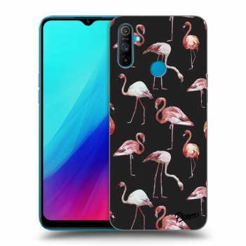 Hülle für Realme C3 - Flamingos