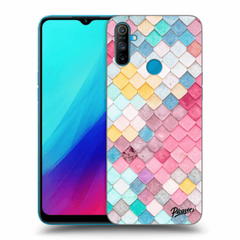 Hülle für Realme C3 - Colorful roof