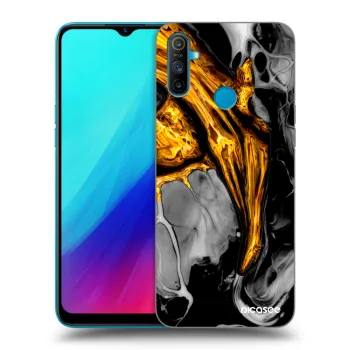 Hülle für Realme C3 - Black Gold