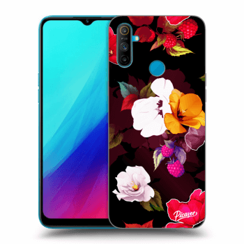 Hülle für Realme C3 - Flowers and Berries