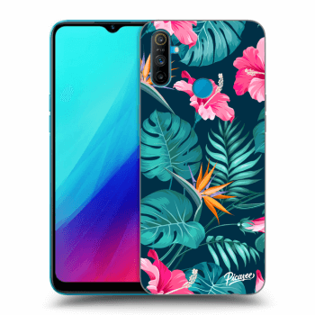 Hülle für Realme C3 - Pink Monstera