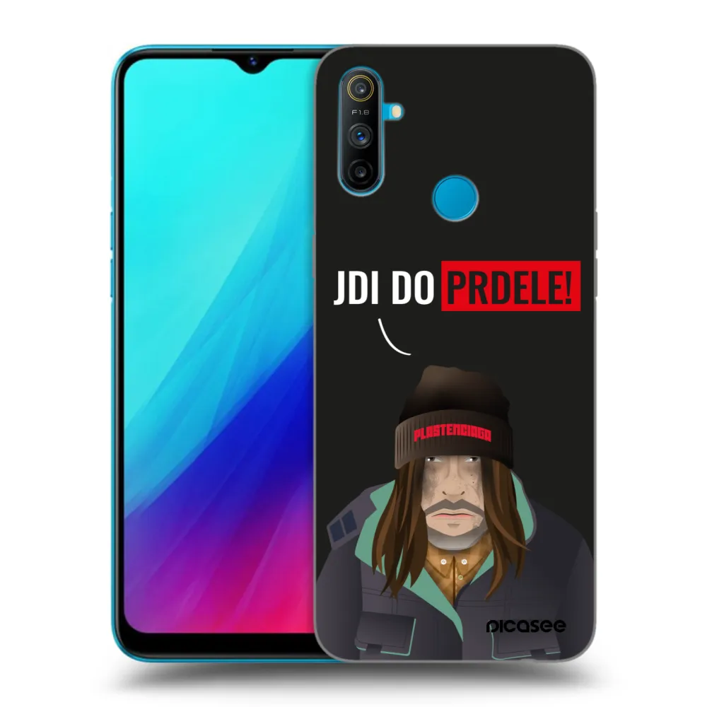 Picasee Realme C3 Hülle - Schwarzes Silikon - Bezďák