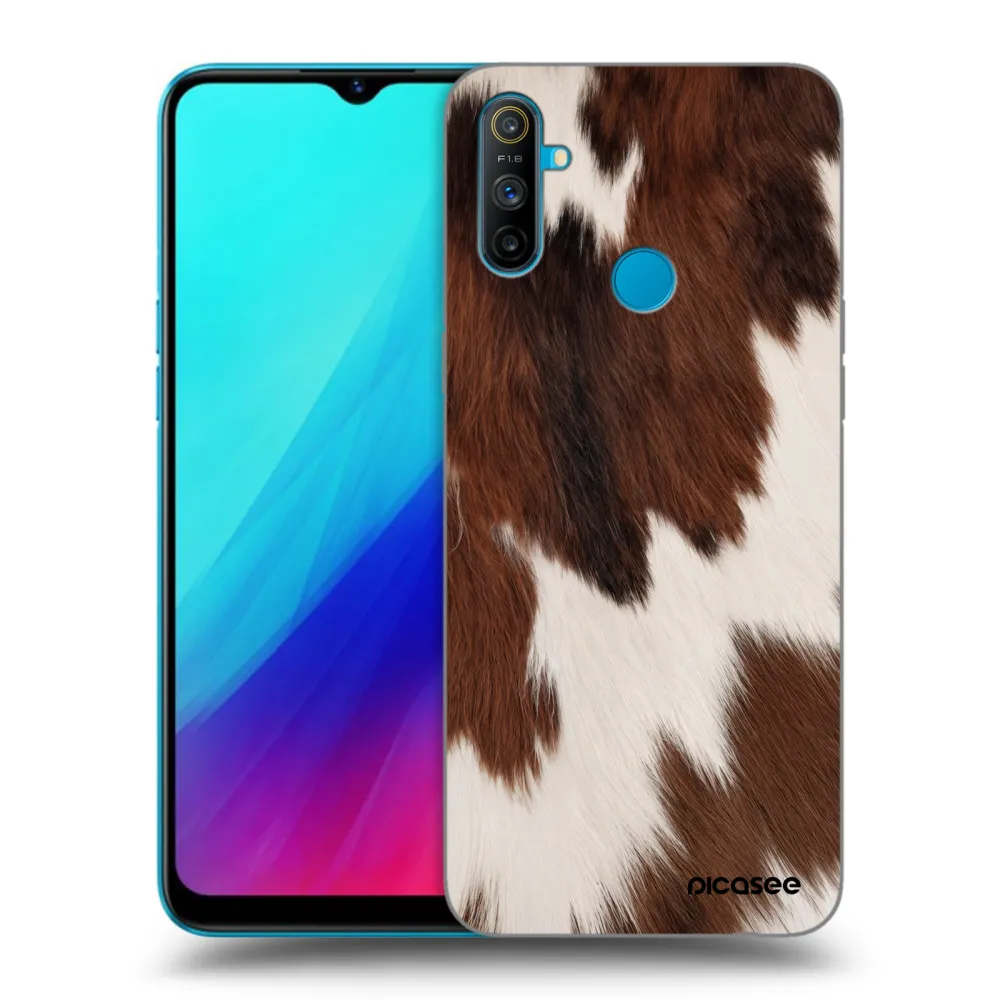 Picasee Realme C3 Hülle - Schwarzes Silikon - Rustica