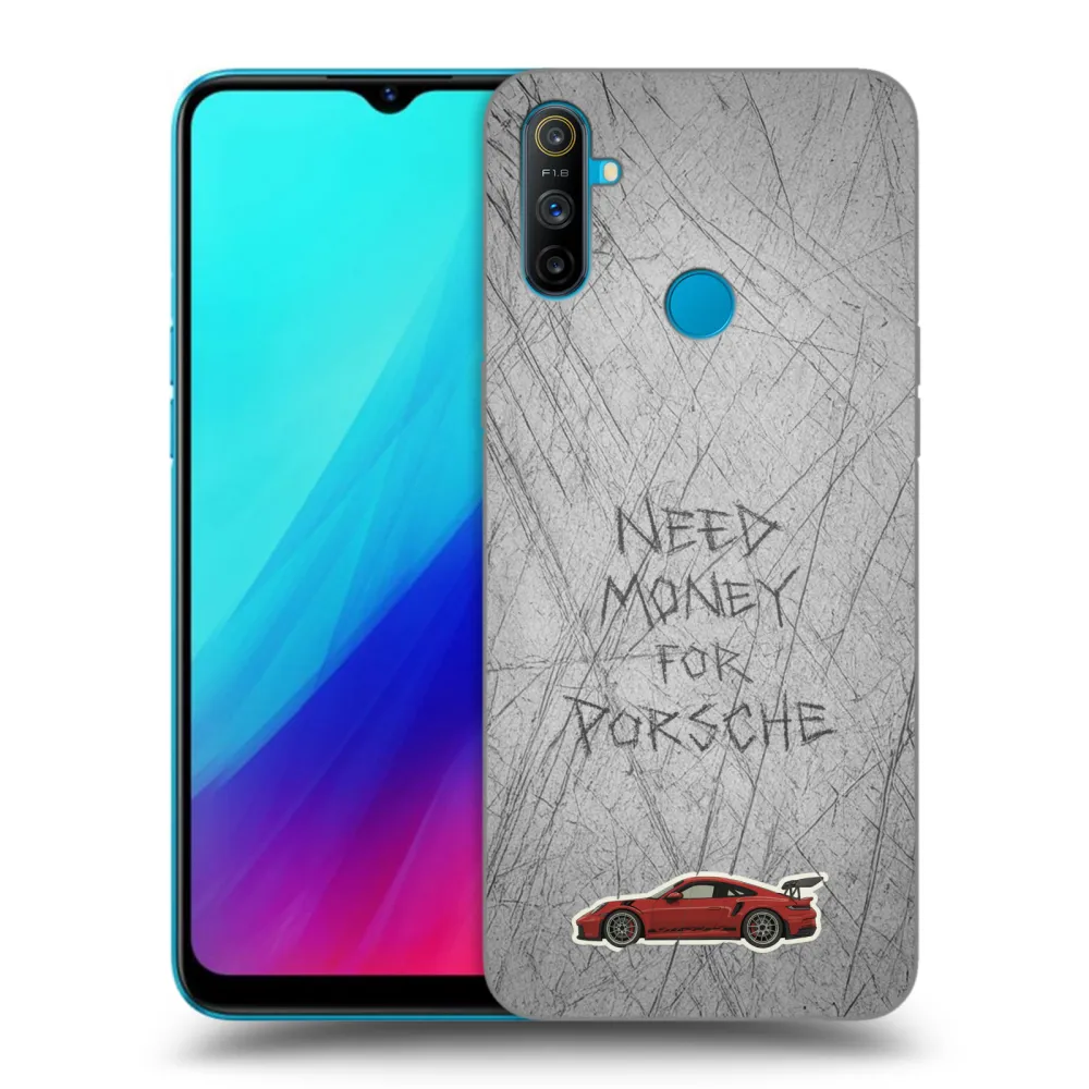 Picasee Realme C3 Hülle - Schwarzes Silikon - Garage Scratch