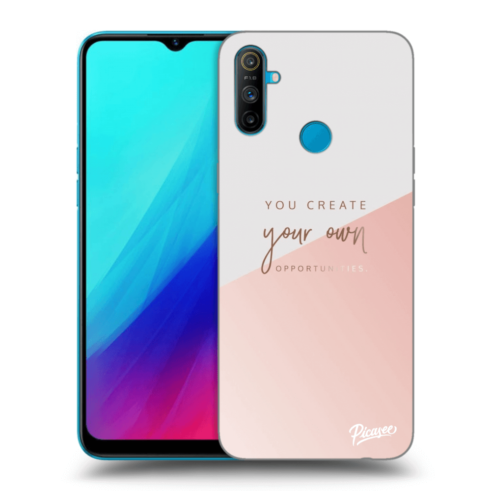 Picasee Realme C3 Hülle - Transparentes Silikon - You create your own opportunities