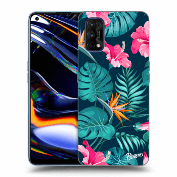 Hülle für Realme 7 Pro - Pink Monstera