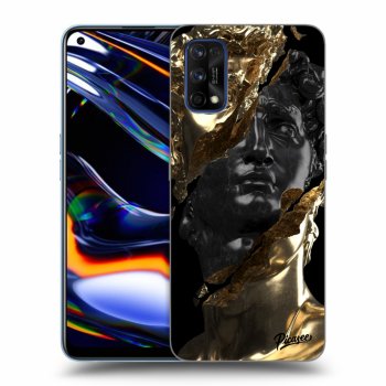 Hülle für Realme 7 Pro - Gold - Black