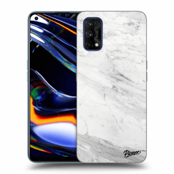 Hülle für Realme 7 Pro - White marble