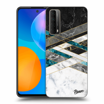 Picasee ULTIMATE CASE für Huawei P Smart 2021 - Black & White geometry