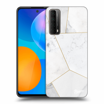 Hülle für Huawei P Smart 2021 - White tile