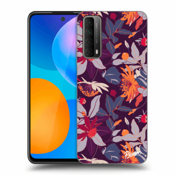 Hülle für Huawei P Smart 2021 - Purple Leaf