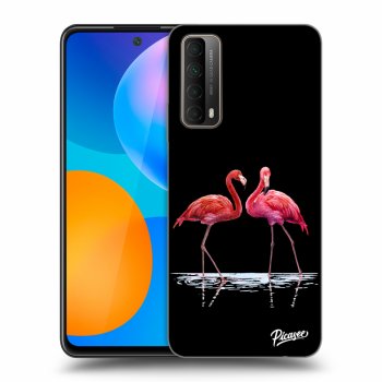 Hülle für Huawei P Smart 2021 - Flamingos zu zweit
