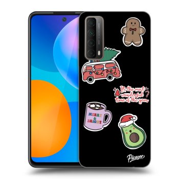 Hülle für Huawei P Smart 2021 - Christmas Stickers