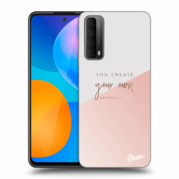 Picasee Huawei P Smart 2021 Hülle - Schwarzes Silikon - You create your own opportunities