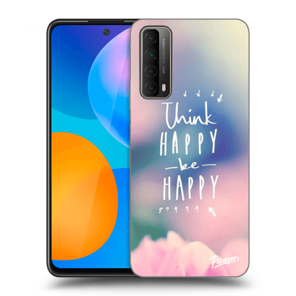 Picasee Huawei P Smart 2021 Hülle - Transparentes Silikon - Think happy be happy