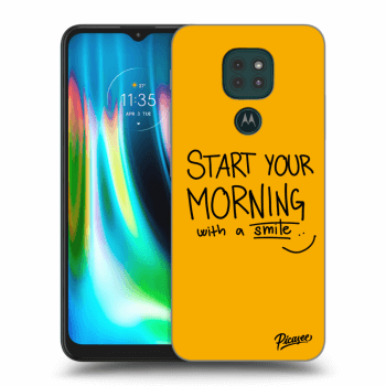 Hülle für Motorola Moto G9 Play - Smile