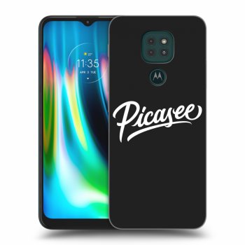 Picasee Motorola Moto G9 Play Hülle - Schwarzes Silikon - Picasee - White