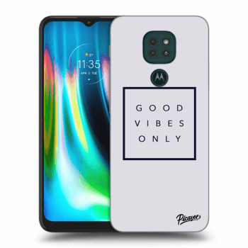 Hülle für Motorola Moto G9 Play - Good vibes only