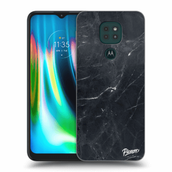 Hülle für Motorola Moto G9 Play - Black marble