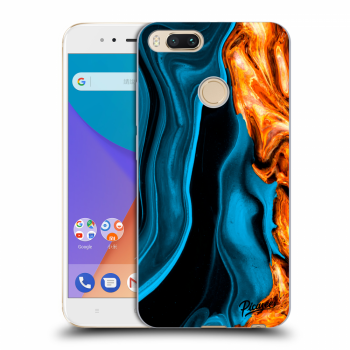 Hülle für Xiaomi Mi A1 Global - Gold blue