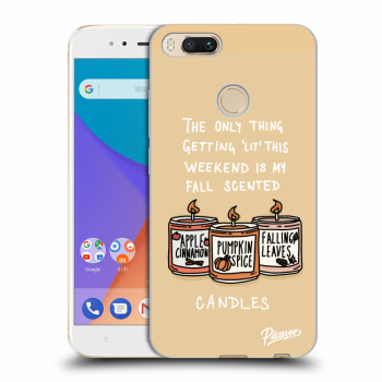 Hülle für Xiaomi Mi A1 Global - Candles