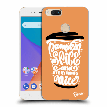 Hülle für Xiaomi Mi A1 Global - Pumpkin coffee