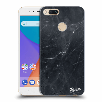 Hülle für Xiaomi Mi A1 Global - Black marble