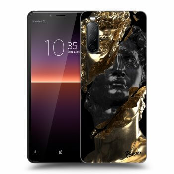 Hülle für Sony Xperia 10 II - Gold - Black