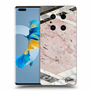 Hülle für Huawei Mate 40 Pro - Pink geometry