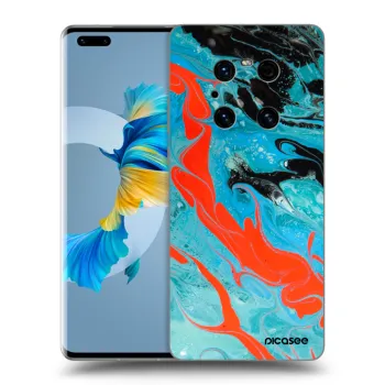 Hülle für Huawei Mate 40 Pro - Blue Magma