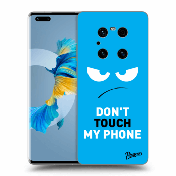 Hülle für Huawei Mate 40 Pro - Angry Eyes - Blue