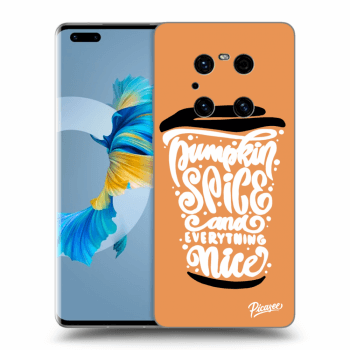 Hülle für Huawei Mate 40 Pro - Pumpkin coffee