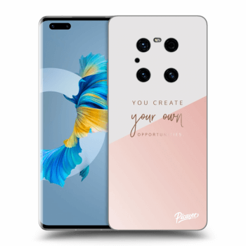 Picasee Huawei Mate 40 Pro Hülle - Transparentes Silikon - You create your own opportunities